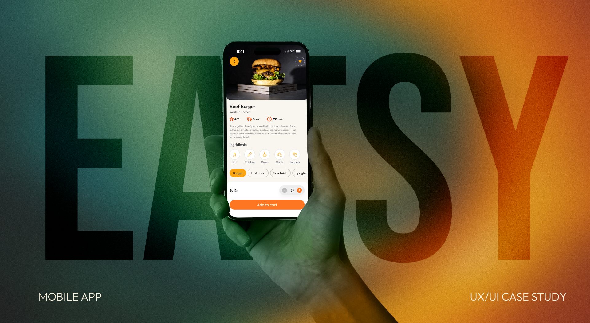 Eatsy — Food Delivery App — Eatsy